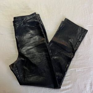 Aritzia Pleather Pants